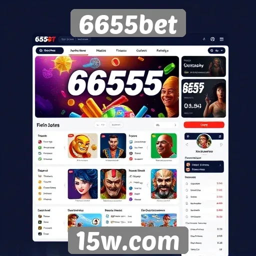 Interface do usuário no site 6655bet é intuitiva